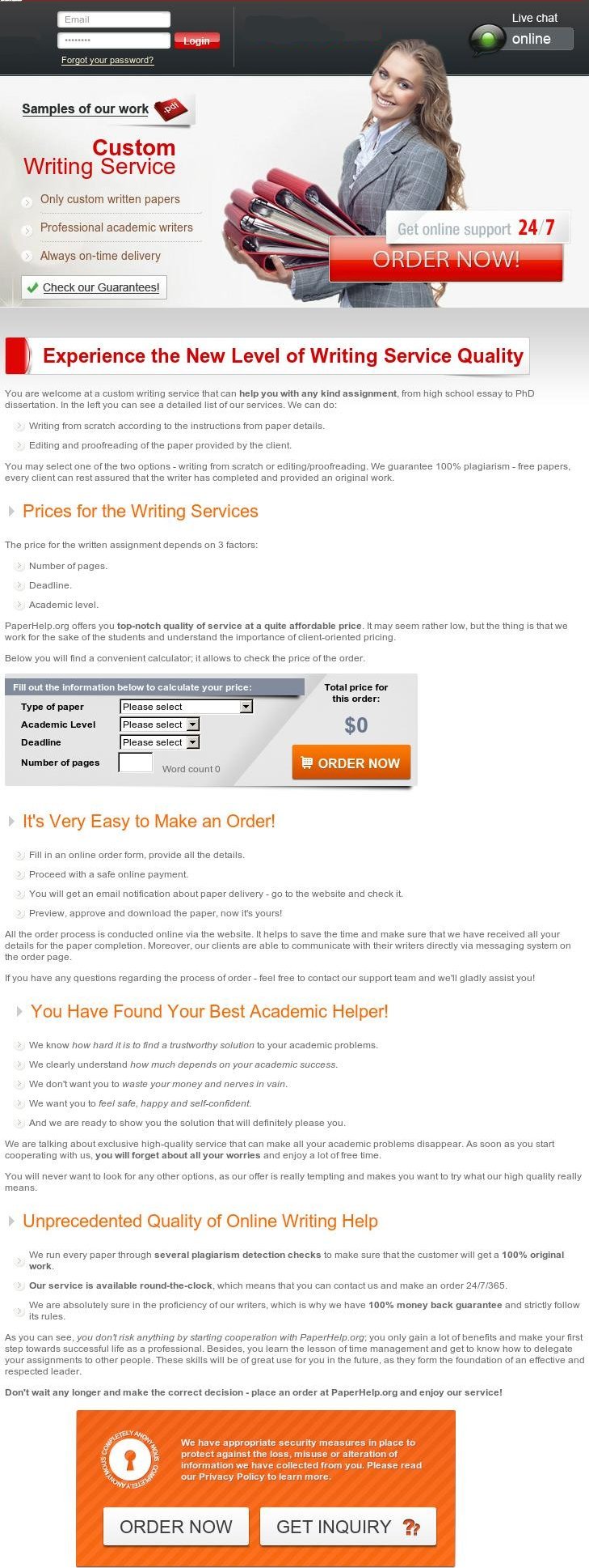 Writing essay services pdf
